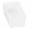 Scatola Multiuso Componibile Bianco 15 x 8 x 5,3 cm (24 Unità)