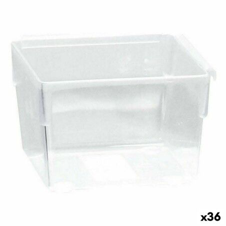 Scatola Multiuso Componibile Trasparente 8 x 8 x 5,3 cm (36 Unità)
