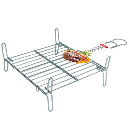 Grill Algon   Doppia Zincato 30 x 30 cm (5 Unità)