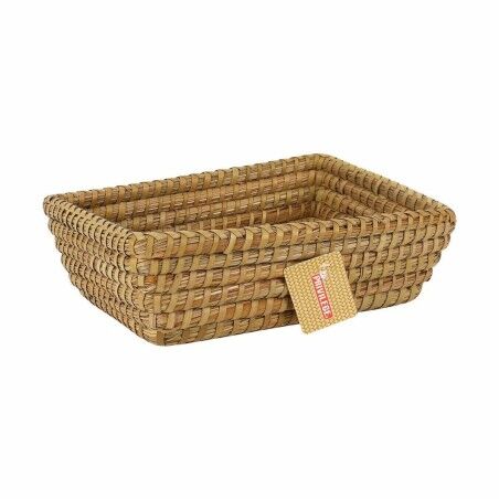 Cestino Multiuso Privilege Korne Marrone vimini Rettangolare 30 x 23 x 9 cm (12 Unità)