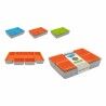 Contenitori per Cassetti Confortime Feltro 27,5 x 20 x 5,3 cm 5 Pezzi (6 Unità)