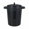 Secchio per la Spazzatura Dem 50 L Nero 55 x 41 x 54 cm (3 Unità)