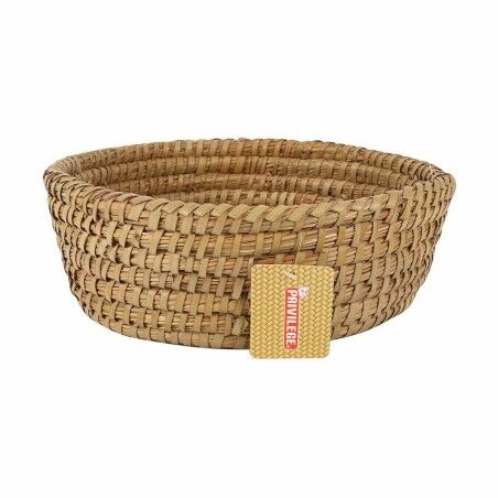 Cestino Multiuso Privilege Korne Marrone vimini Rotonda 27 x 27 x 9 cm (12 Unità)