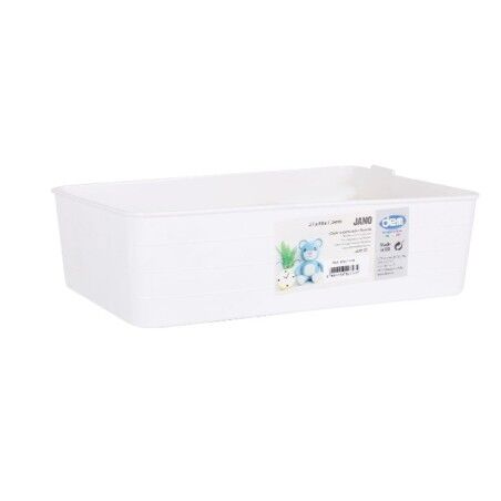 Contenitori per Cassetti Dem Bianco 27 x 18 x 7,5 cm (24 Unità)