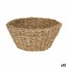 Cestino Multiuso Privilege Marrone vimini 26 x 26 x 11 cm (12 Unità)