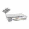 Contenitori per Cassetti Quttin Non-Slip 33 x 22,5 x 6 cm (12 Unità)