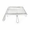 Grill Algon Cromato Girevole Argentato 45 x 50 x 9 cm (4 Unità)
