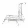 Grill Algon Cromato Girevole Argentato 45 x 50 x 9 cm (4 Unità)
