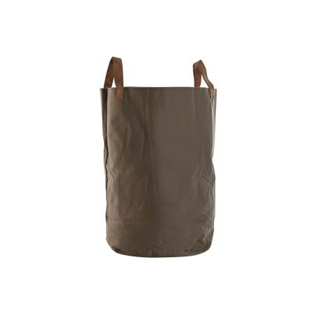 Sacchetto di rifiuti da giardino Home ESPRIT Marrone polialgodon Cotone 40 x 40 x 60 cm