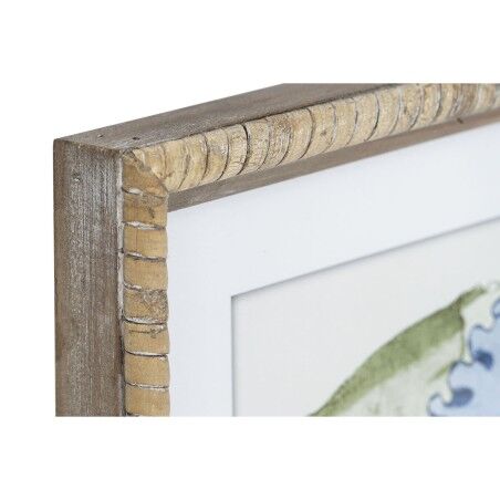 Quadro Home ESPRIT Mediterraneo 35 x 2,5 x 45 cm (4 Unità)
