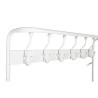 Appendiabiti con ripiano Home ESPRIT Bianco Metallo Loft 110 x 36 x 186 cm
