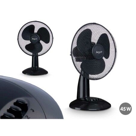Ventilatore da Tavolo Argon FT-26A-B Nero 45 W 27 x 51 x 33,5 cm