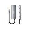 Hub USB-C Urban Factory MHC55UF Grigio