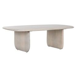 Tavolino da Caffè Home ESPRIT Bianco 137 x 76 x 45 cm