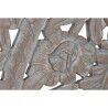 Testiera del Letto Home ESPRIT Grigio Legno MDF 180 x 3,5 x 180 cm