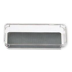 Contenitori per Cassetti Kinvara W623310 Grigio Trasparente