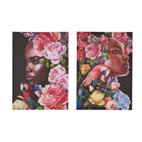 Quadro Donna 50 x 3 x 70 cm (2 pcs) (50 x 1,5 x 70 cm)