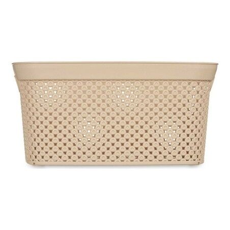 Cesto Kipit 081057-5 Beige Plastica 10 L 24 x 17 x 35 cm