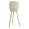 Vaso DKD Home Decor ‎S3024001 Marrone Legno di  paulownia (23 x 23 x 56 cm)