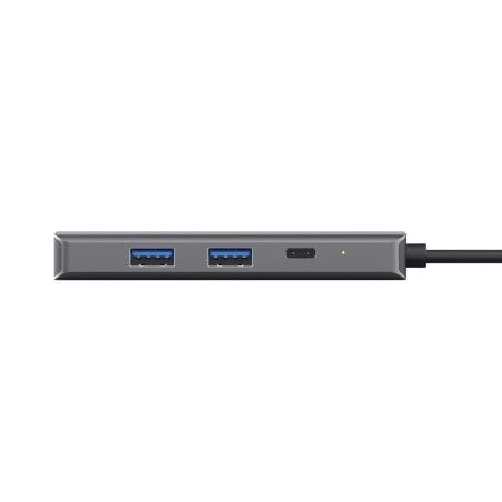 Hub USB Trust 24968 Argentato (1 Unità)