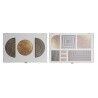 Scatola Decorativa DKD Home Decor Nero Dorato Legno MDF (2 Unità)