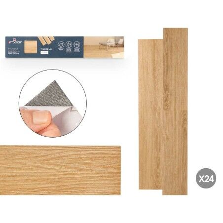 Vinile Parquet Beige 24 Unità