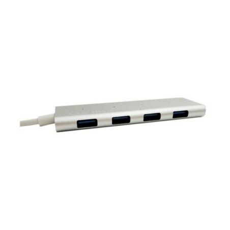 Hub USB C CoolBox COO-HUC4U3 Alluminio