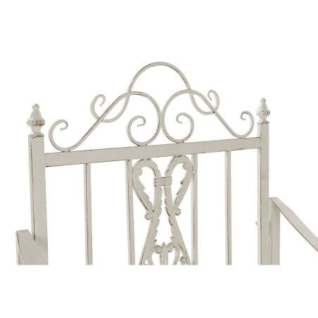 Sedia a Dondolo DKD Home Decor Metallo Alluminio Bianco (63 x 89 x 92 cm)