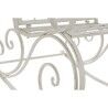 Sedia a Dondolo DKD Home Decor Metallo Alluminio Bianco (63 x 89 x 92 cm)