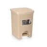 Cestino Stefanplast 30796 Beige Plastica 20 L (6 Unità)