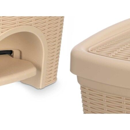 Cestino Stefanplast 30796 Beige Plastica 20 L (6 Unità)