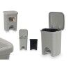 Cestino Stefanplast 30132 Grigio chiaro Plastica 6 L (6 Unità)
