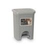 Cestino Stefanplast 30132 Grigio chiaro Plastica 6 L (6 Unità)