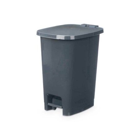 Cestino a pedale ABK-142 Antracite Plastica 25 L (6 Unità)