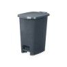 Cestino a pedale ABK-142 Antracite Plastica 25 L (6 Unità)