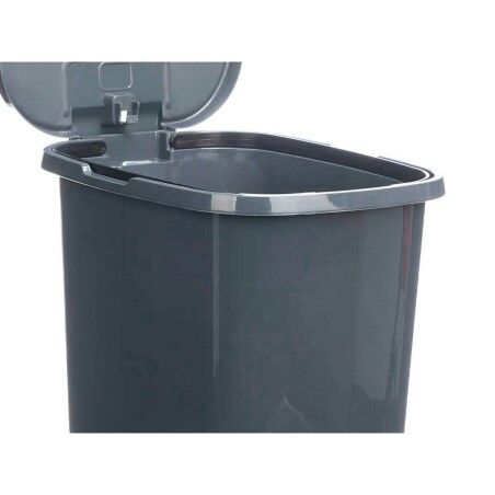 Cestino a pedale ABK-142 Antracite Plastica 25 L (6 Unità)