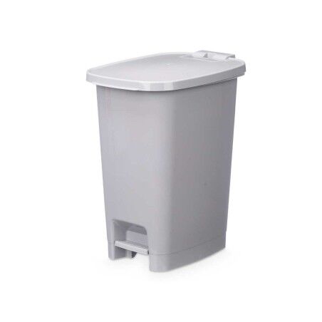 Cestino a pedale ABK-142 1 Grigio Plastica 25 L (6 Unità)