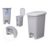 Cestino a pedale ABK-142 1 Grigio Plastica 25 L (6 Unità)
