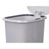 Cestino a pedale ABK-142 1 Grigio Plastica 25 L (6 Unità)