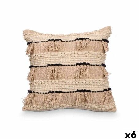 Cuscino 4739 Nero Naturale 45 x 15 x 45 cm (6 Unità)