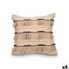 Cuscino 4739 Nero Naturale 45 x 15 x 45 cm (6 Unità)