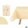 Tovaglia Kinvara NM40215-C5 3 Beige 140 x 240 cm (12 Unità)