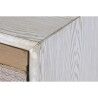 Credenza DKD Home Decor Abete Cotone Bianco (120 x 35 x 80 cm)