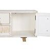 Credenza DKD Home Decor Abete Cotone Bianco (120 x 35 x 80 cm)