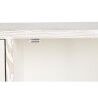 Credenza DKD Home Decor Abete Cotone Bianco (120 x 35 x 80 cm)