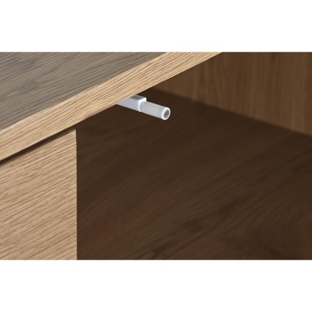 Credenza DKD Home Decor Naturale Metallo Legno MDF 160 x 45 x 75 cm