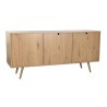 Credenza DKD Home Decor Naturale Metallo Legno MDF 160 x 45 x 75 cm