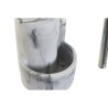 Dispenser di Sapone 2 in 1 per Lavandino DKD Home Decor Resina Acciaio inossidabile 12,6 x 11,4 x 18,6 cm