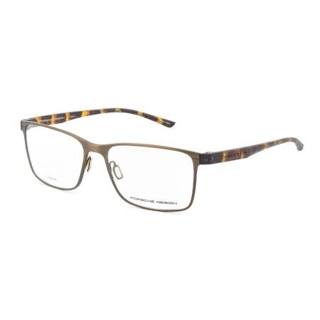 Montatura per Occhiali Uomo Porsche Design P8346-E-57 Dorato ø 57 mm