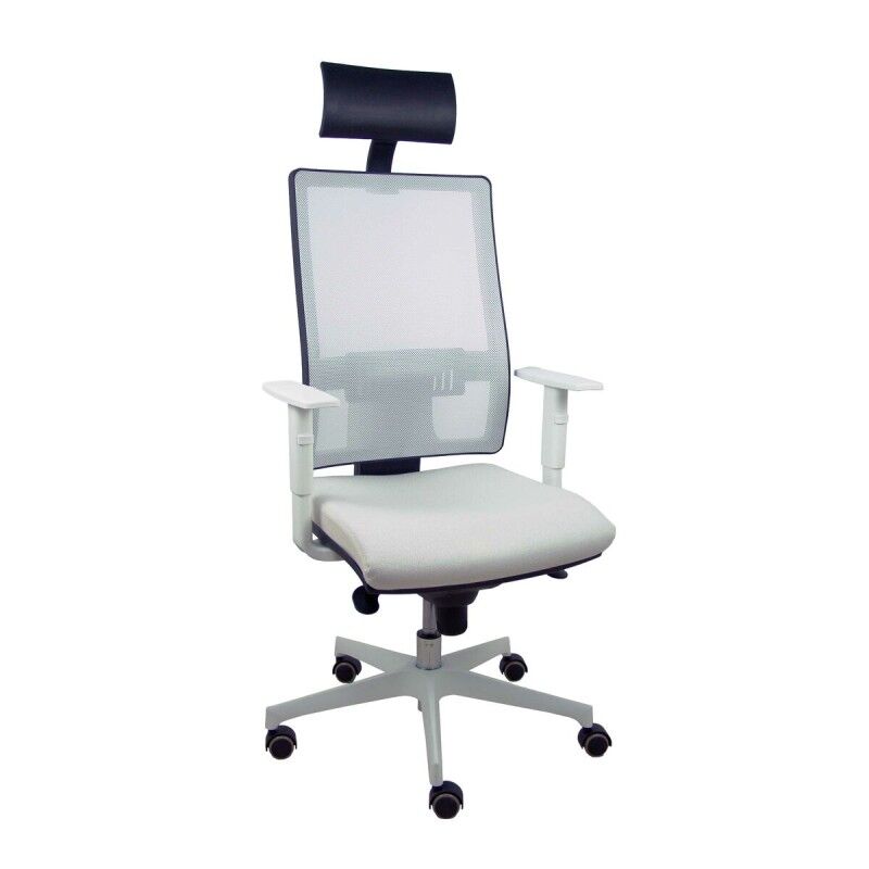 Sedia Ufficio con Poggiatesta Horna Piqueras y Crespo 0B4BRPC Bianco Sedia Ufficio con Poggiatesta Horna Piqueras y Crespo 0B4BRPC Bianco